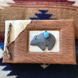 Handcrafted Brown and Cream Decorative Box